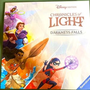 NIB Sealed Disney / ravensburger Chronicles of Light Board Game